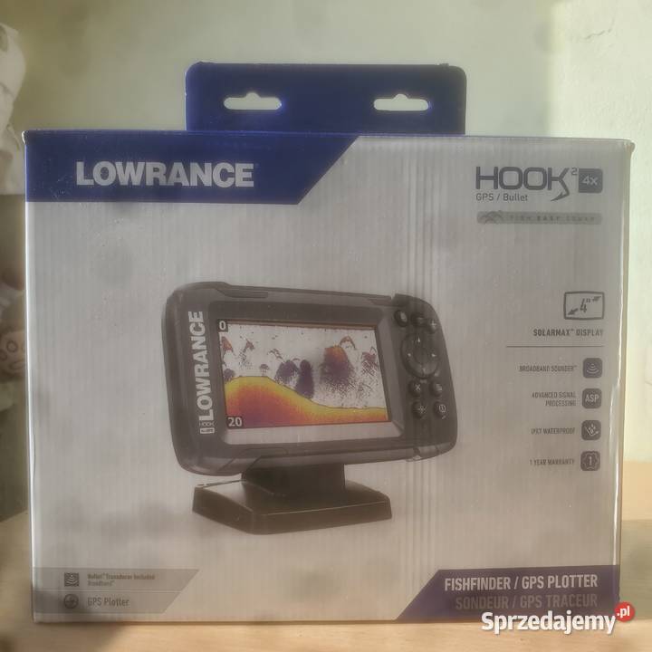 Echosonda Lowrance HOOK2 4xGPS Koło