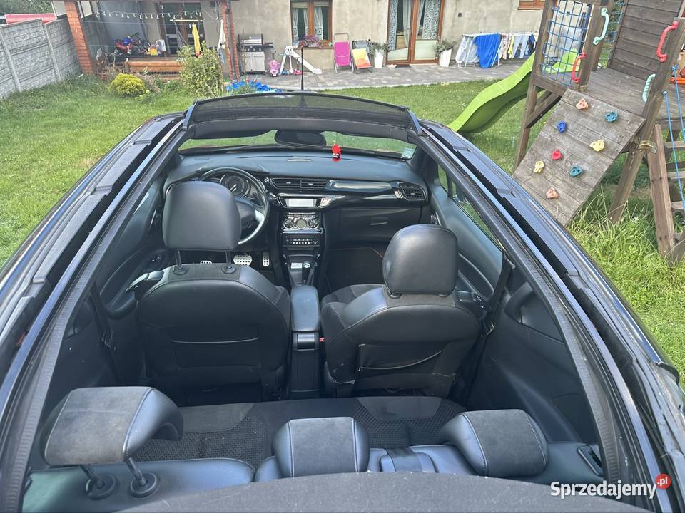 Cabrio Citroen DS DS3 16 eHDI a automat piękny elektryczne lusterka