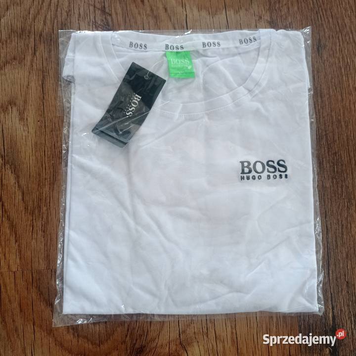 Tshirt biały Hugo Boss XXL Odzież codzienna Lubartów