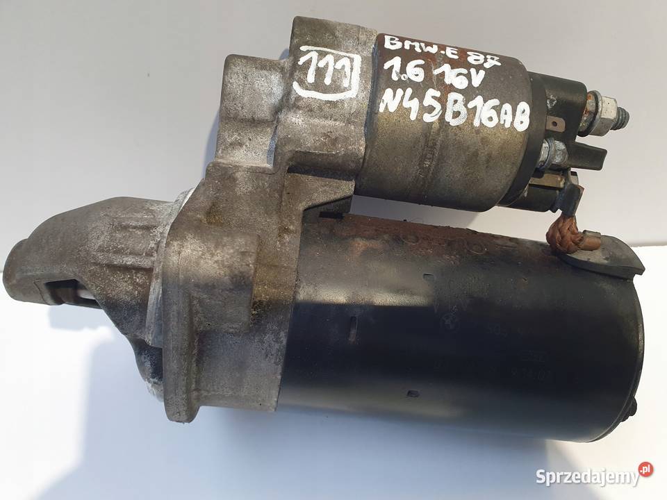 ROZRUSZNIK BMW E90 E87 316i 116i 16 i bosch Układ elektryczny silnika Rudka