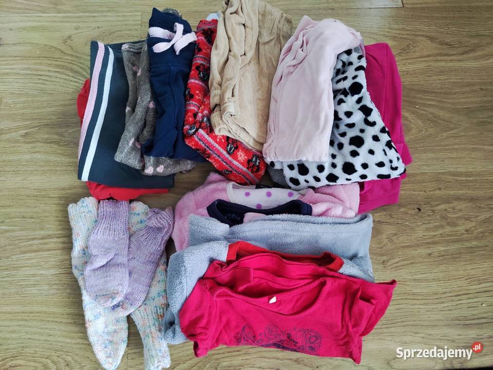 Spodnie i bluzki zestaw dł rękaw 98116 Rozmiar 98 sprzedam