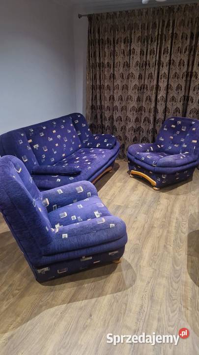 Wersalka plus 2 fotele warmińsko-mazurskie Nidzica sprzedam
