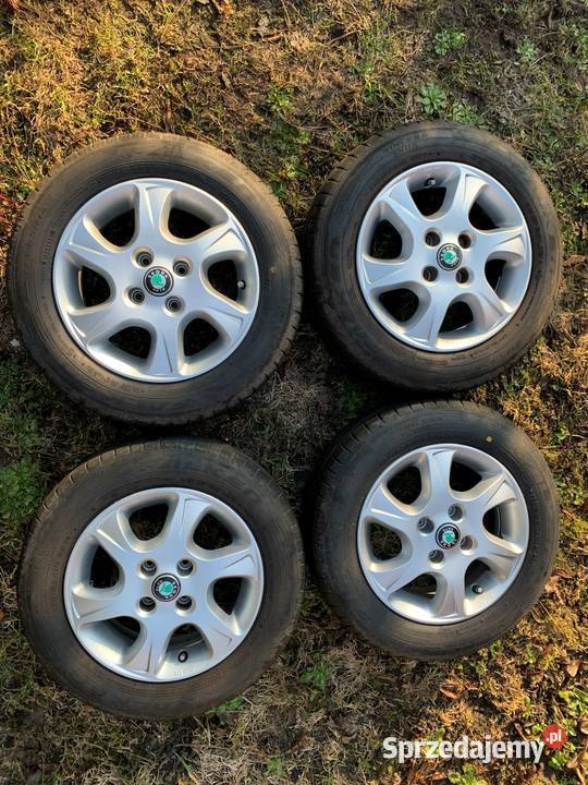 Opony z felgami aluminiowymi 14 Skoda Citygo aluminiowe Tczew