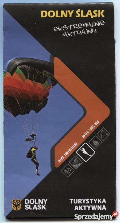 Dolny Śląskmapa turystyczna skala1285 000 Szczecin