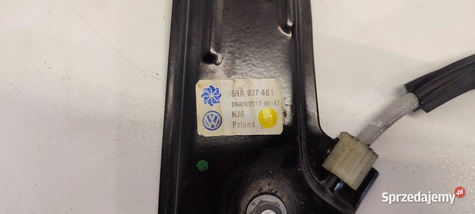 VW TIGUAN II PODNOŚNIK SZYBY LEWY PRZÓD