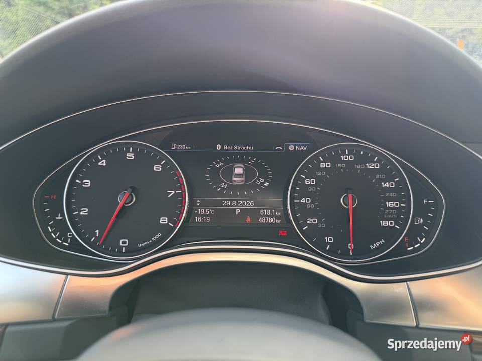 Sprzedam Audi A6 C7 30TFSI 48 przebiegu łopatki zmiany biegów Stalowa Wola sprzedam