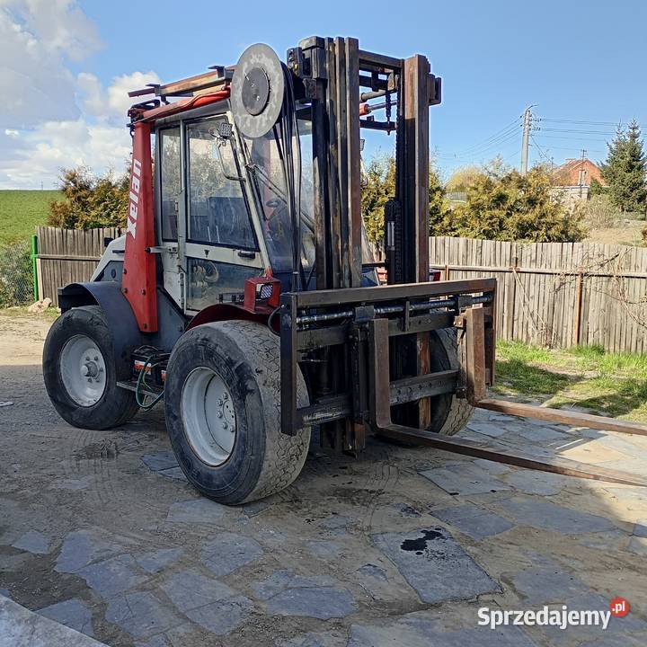 Wózek widlowy terenowy diesel Wózki widłowe Tczewskie Łąki sprzedam