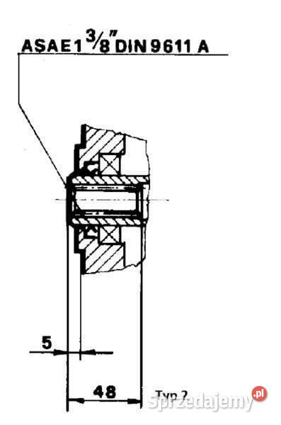 Multiplikator GBF30S125 MGr3 z wałkiem GBF30S125