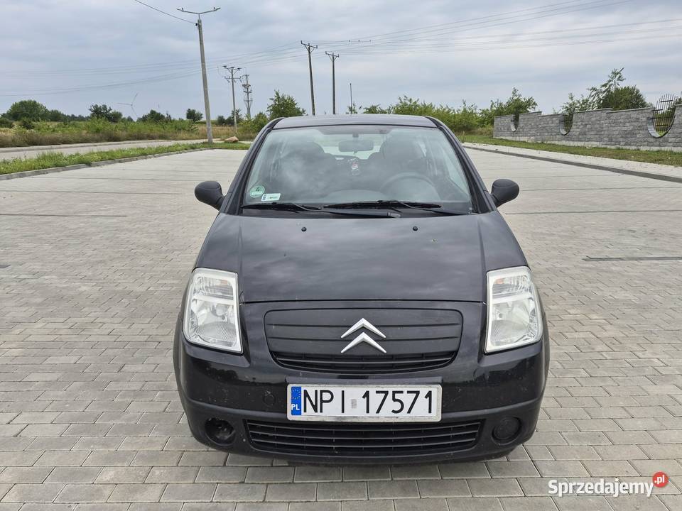CITROEN C2 ładny długie opłaty 2008r Grajewo sprzedam