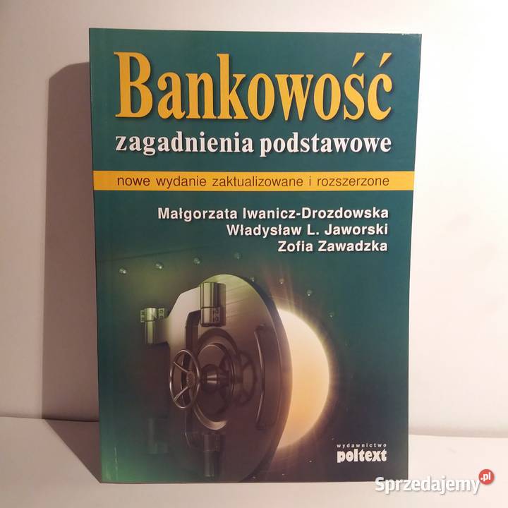 ZZawadzka Bankowość zagadnienia podstawowe Warta sprzedam