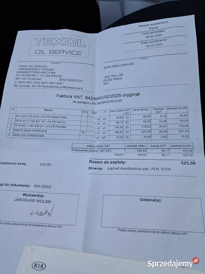 KIA CEED 2 Kombi 16 crdi 136 kmSzawajcaria Cee'd Kielce