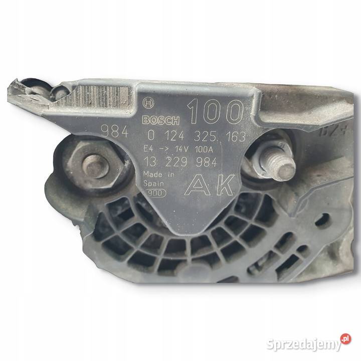 ALTERNATOR Opel Zafira B 18 16V 0124325163