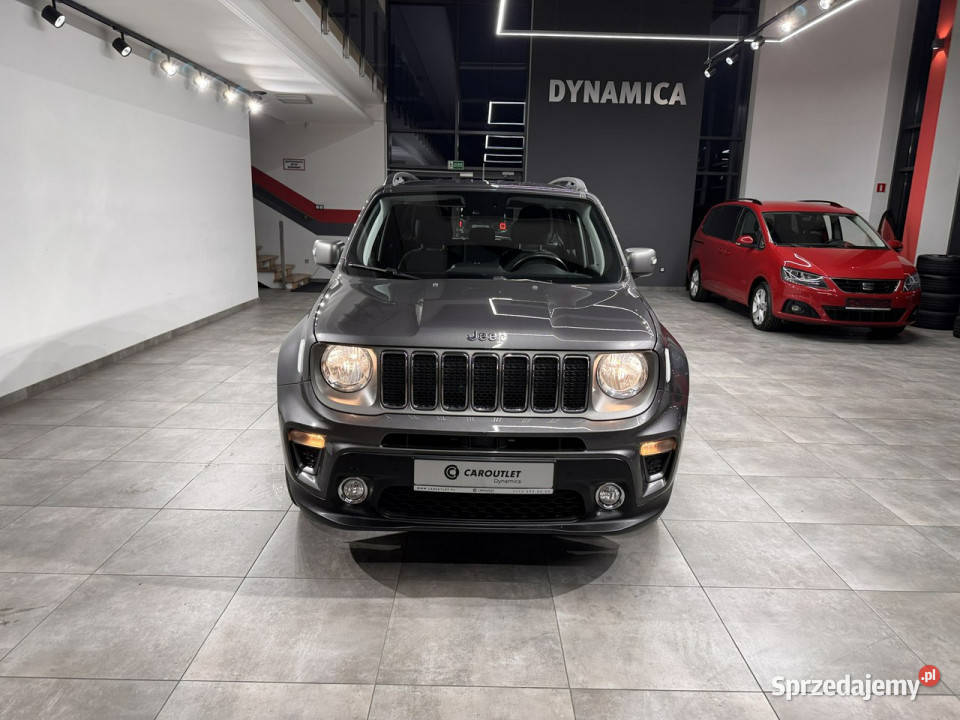 Jeep Renegade VAT 23 Limited 133T 150 DCT 2019 r 88200km Myślenice