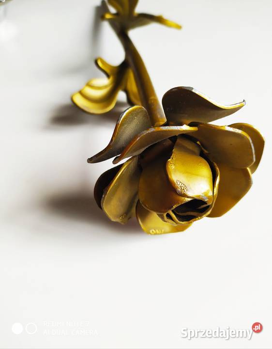 Róża metalowa ręcznie kuta Poznań