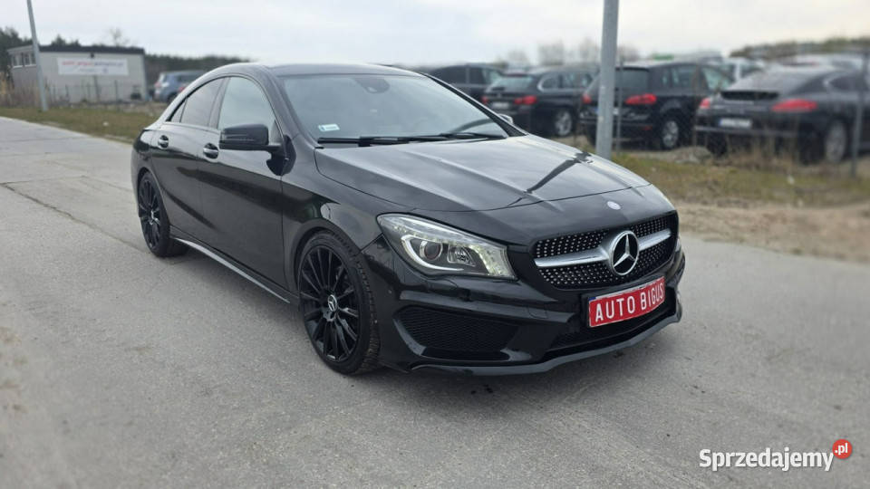 Mercedes CLA 220 AMG zarejestrowany I 20132019 czarny Lębork