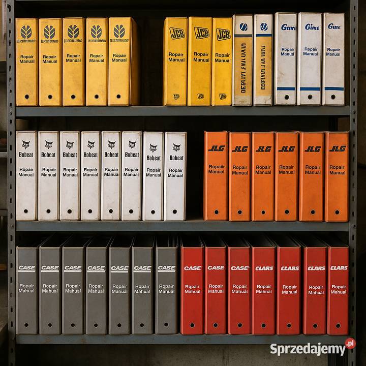 DEUTZ FAHR instrukcje napraw KATALOGI CZĘŚCI Gdańsk sprzedam