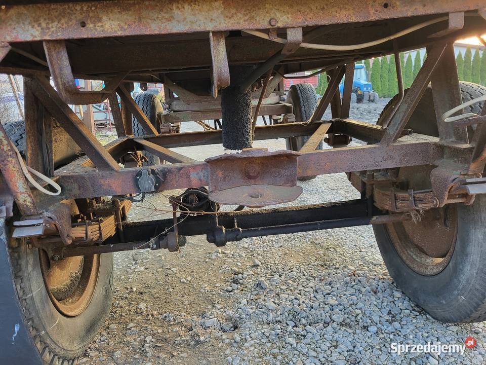 Przyczepa wywrotka nieuszkodzony Wiskitki