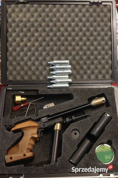 Pistolet Walther Cpm1 45mm match Borówno