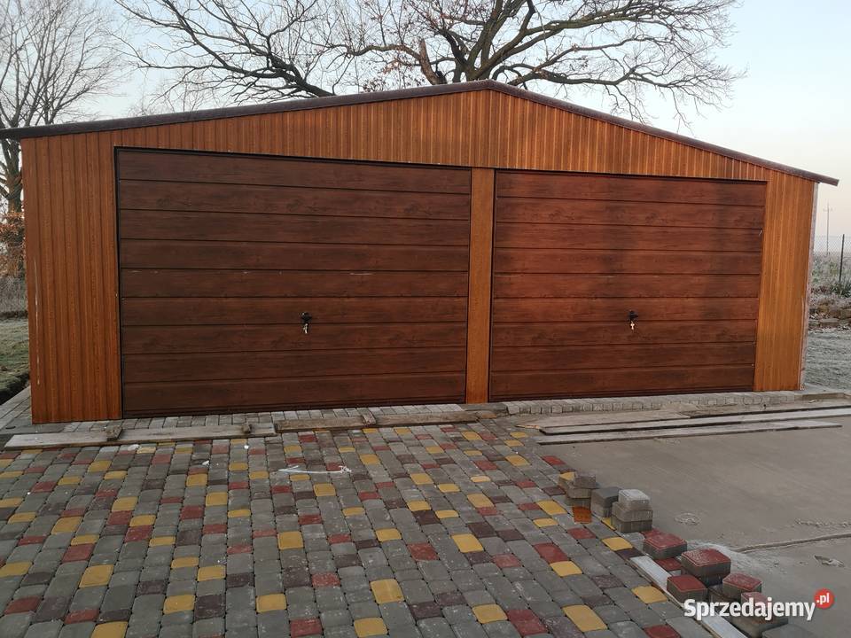 Garaże blaszane PREMIUM każdy wymiar garaży Gdańsk