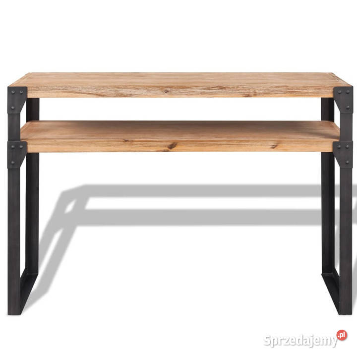 Stolik konsola z drewna akacjowego 120x40x85 mazowieckie Warszawa sprzedam