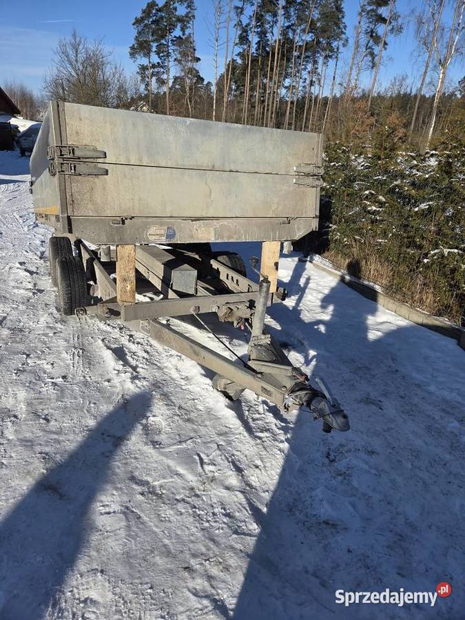 Przyczepa samochodowa wywrotka Eduard 3000 Chojnice sprzedam