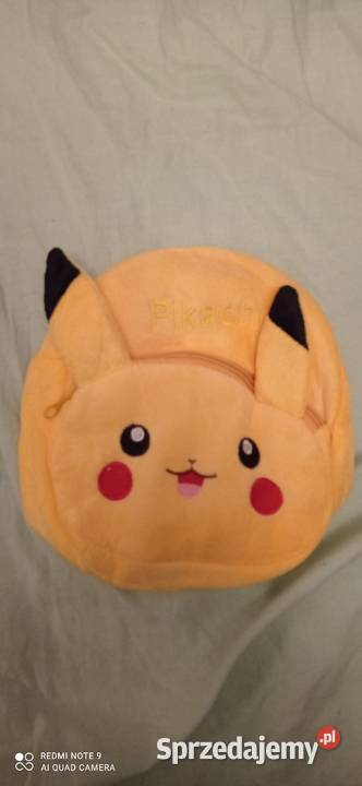 Plecak Pikatchu Pokemon Bydgoszcz sprzedam