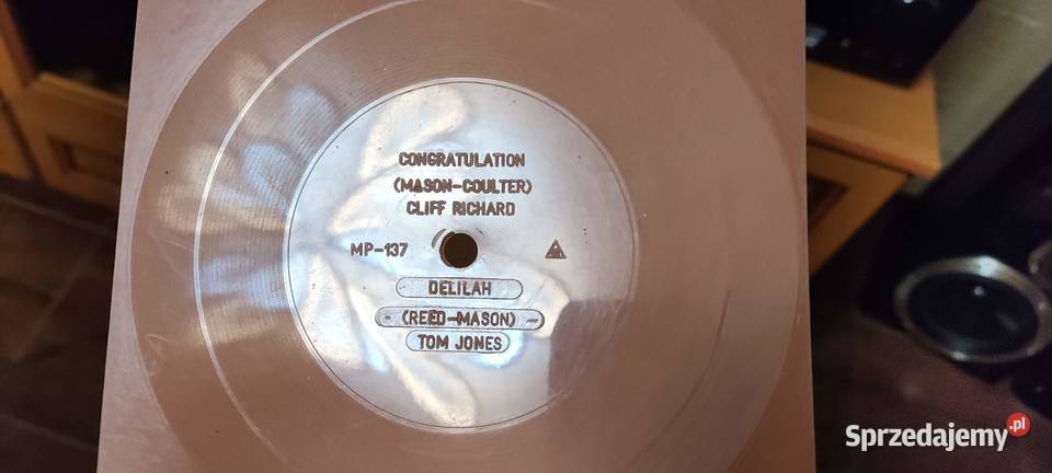 Cliff Richard Tom Jones Pocztówka dzwiękowa
