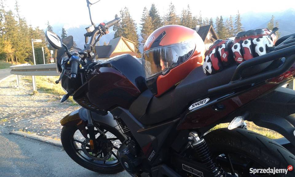 Sprzedam motor 125 Romet street zadbany małopolskie Szczawnica