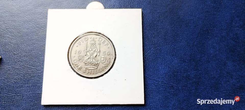 Stare monety 1 szyling 1950 Anglia