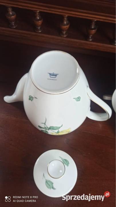 Filiżanka z talerzykiem deserowym Rosenthal Syg Gdańsk