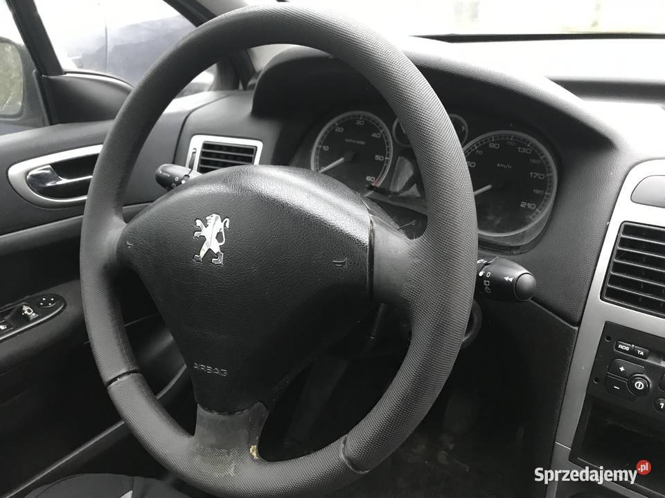 Peugeot 307 uszkodzony manualna Poznań sprzedam