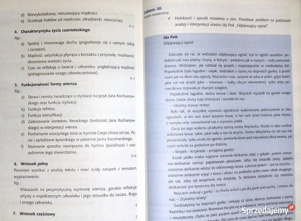 Język polski Matura 2007 Cz 2 M B Kupisz Chełm