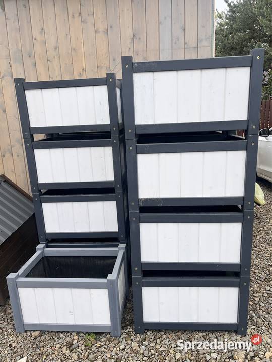 Donica drewniana doniczka donica ogrodowa Dom i Ogród podkarpackie Dębica sprzedam