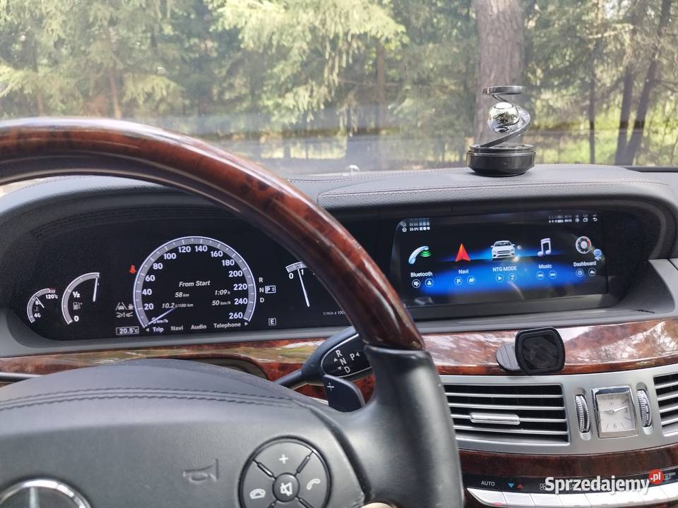 Mercedes long S550 4Matic Rok produkcji 2012 mazowieckie