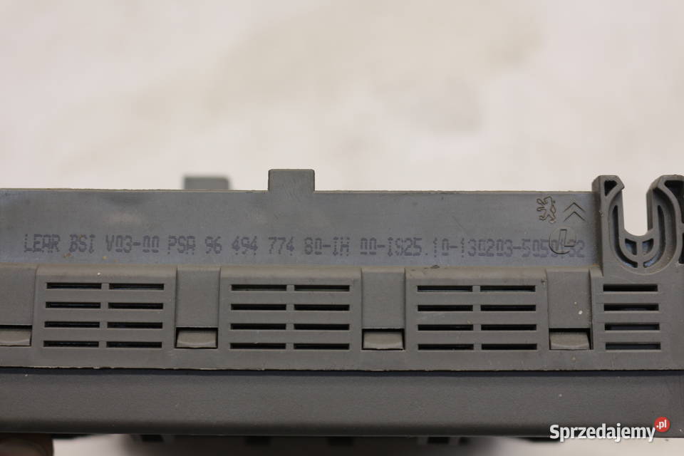 PEUGEOT 807 30 V6 SKRZYNKA BSI 9649477480 osobowe Układ elektryczny Prochowice