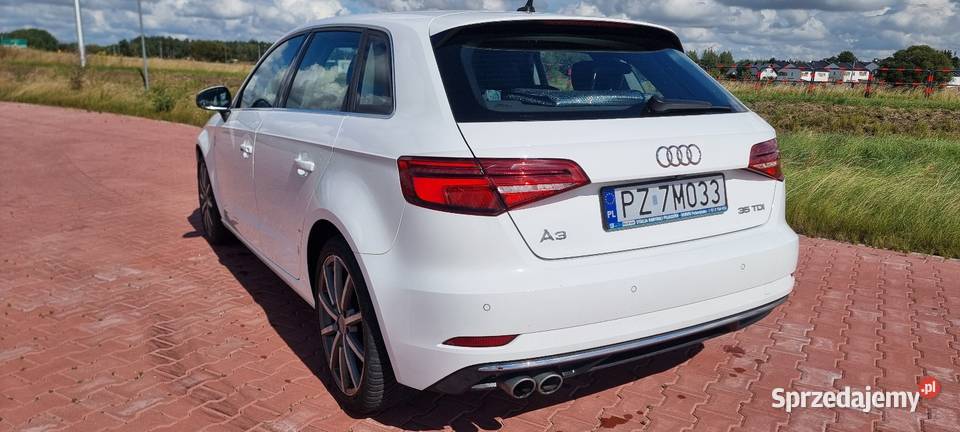 Audi A3 20TDI 150 2019r isofix wielkopolskie Pobiedziska sprzedam