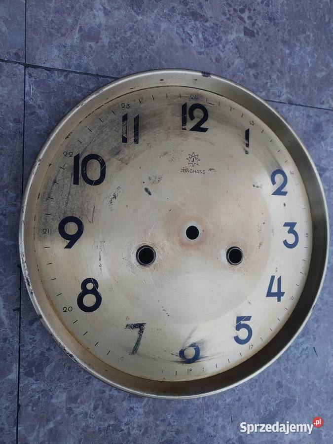 680 Tarcza starego zegara Junghans 205 6234mm Tczew