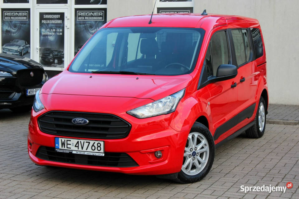 Ford Transit Connect L2 Automat SalonPL 120 FV23 kurtyny powietrzne Motoryzacja Sokołów
