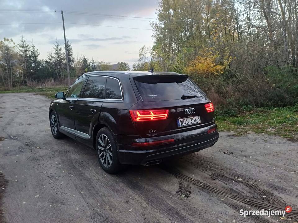 Audi Q7 30 TDI SLine 272 quattro Pacyna sprzedam