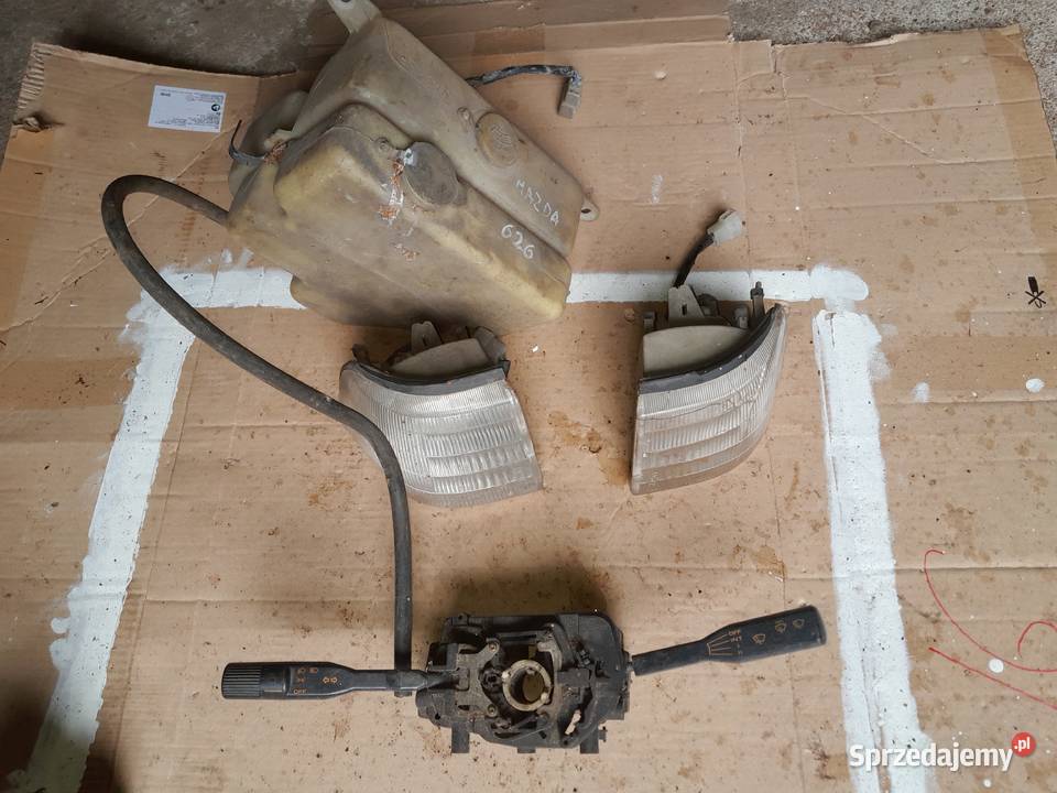 Mazda 626 lampy zbiorniczek manetki przełączniki Części Łomża