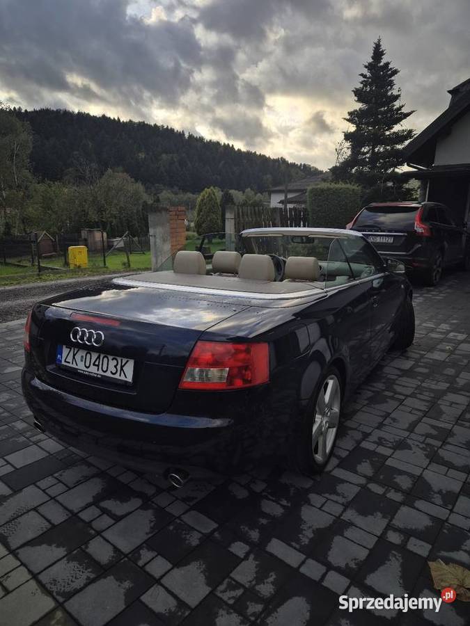 Audi A4 Cabrio 30 benzyna sline oryginał Nowy Sącz