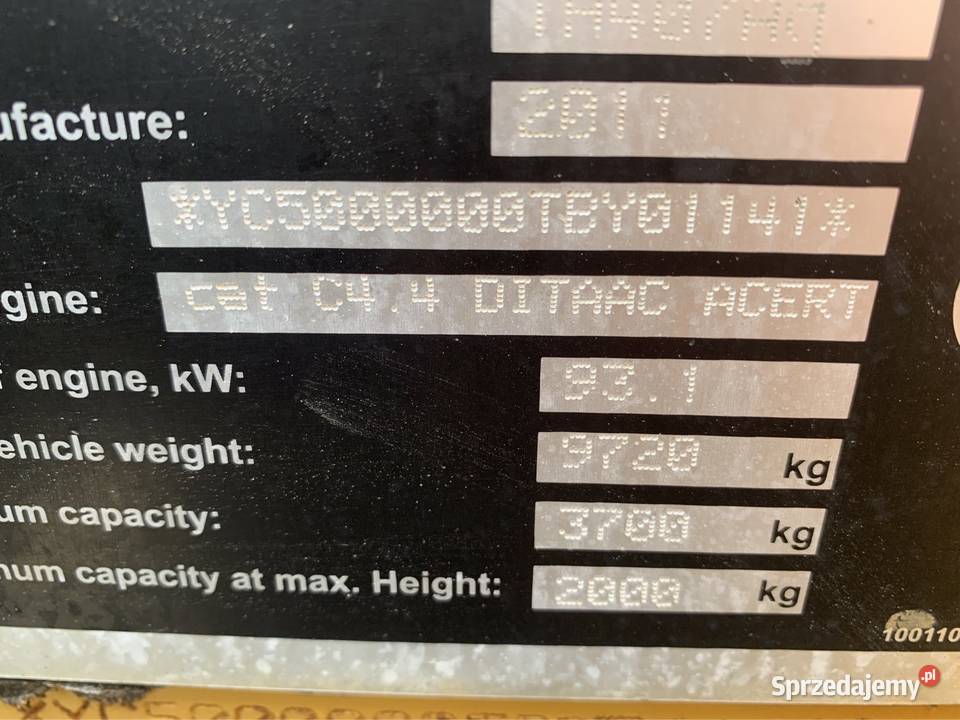 Ładowarka teleskopowa CAT TH407 Tarnów sprzedam