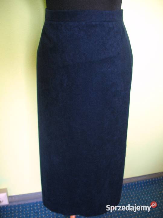 Spódnica ołówkowa 40 L biodra 102 niebieski Spódnice i sukienki Siedlce