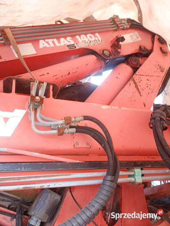 HDS atlas 1401 trzy wysuwy 10 metrów zaś Brzeziny