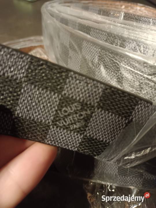 Paski męskie 110 115 czarny Moda i Styl Głogów sprzedam