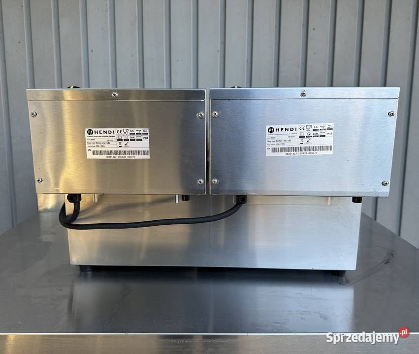 Frytkownica gastronomiczna Hendi 2x8L 3500 W Słupia Kapitulna