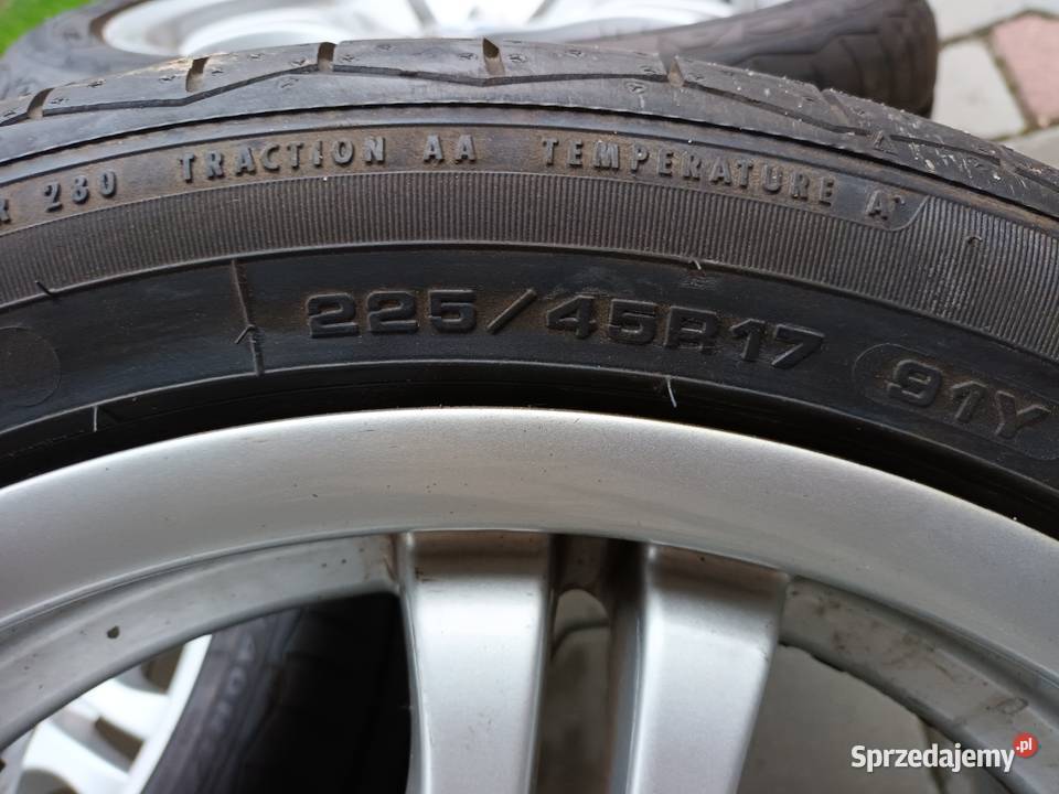 Oryginalny komplet kół BMW M pakiet 17 5x120 o podkarpackie Przeworsk