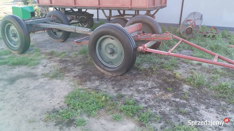 Wóz do ciągnika zadbany dłużyca łódzkie Bedlno-Wieś