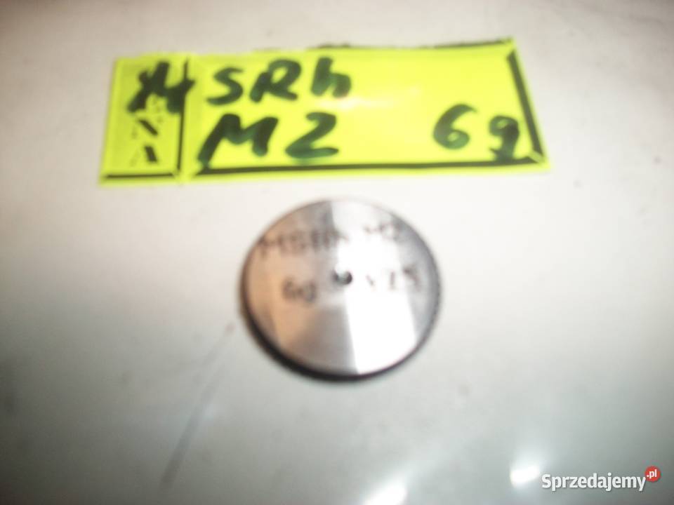 Sprawdzian gwintu zewnętrznego M2 typ MSRh Sklep