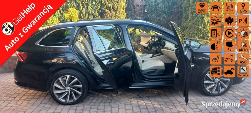 koda Octavia 535netto Dach Panoramiczny Matrix czarny Gdańsk